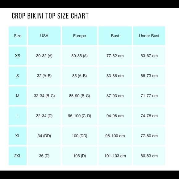 Kulani Kinis bikini crop top medium lavender swim - Picture 4 of 4